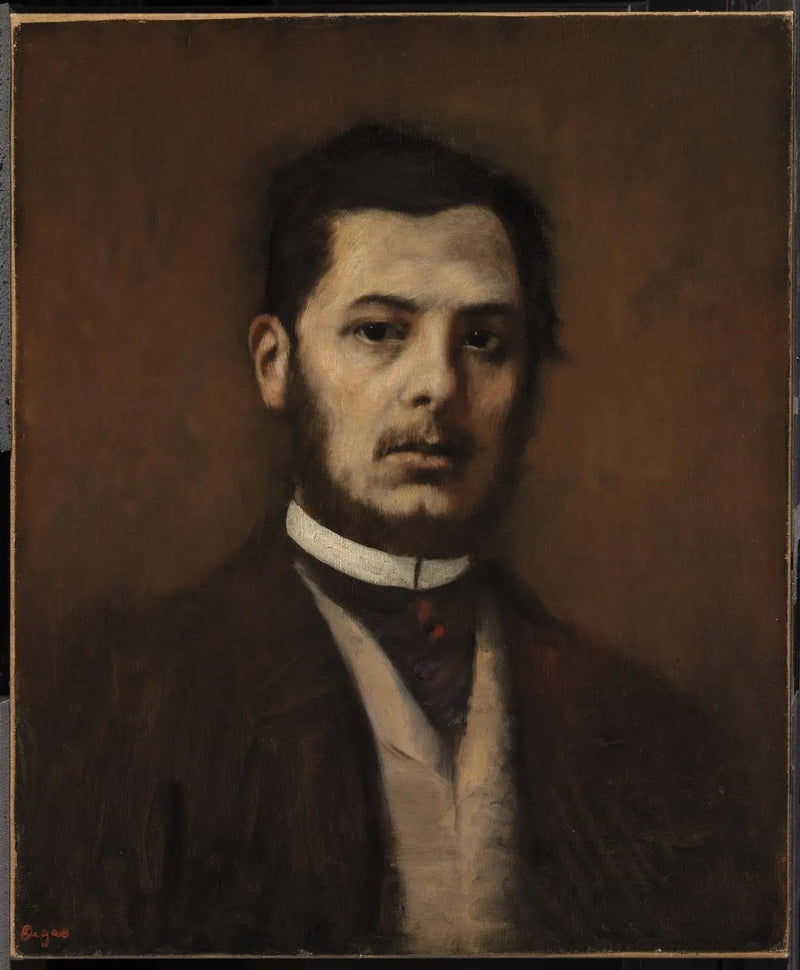 Porträt eines Mannes - Edgar Degas