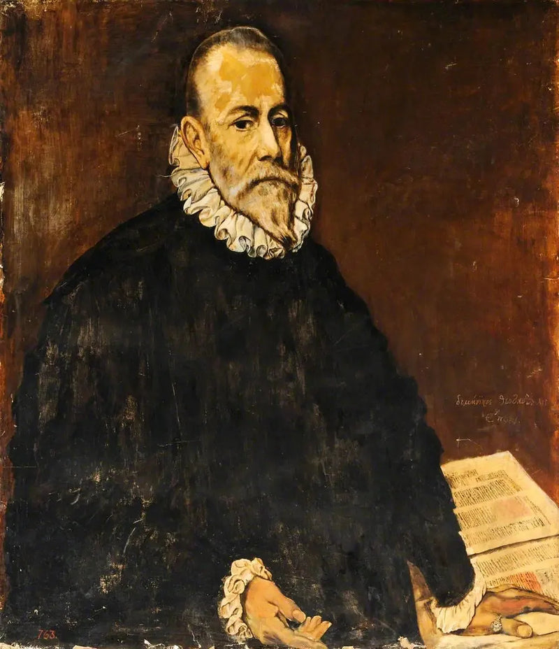 Portrait eines Mannes - El Greco