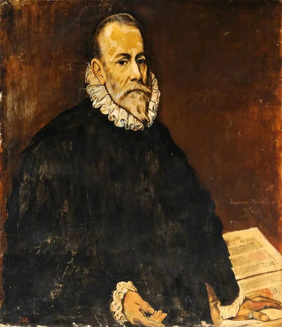 Portrait eines Mannes - El Greco