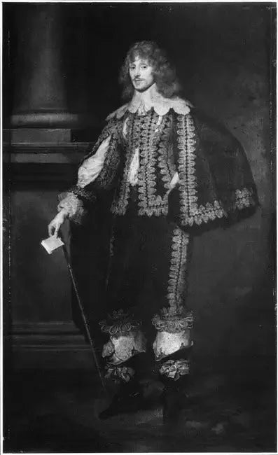Portrait eines Mannes in spanischem Anzug - Antoine van Dyck