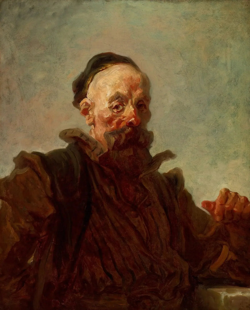Portrait eines Mannes im spanischen Anzug - Jean-Honoré Fragonard
