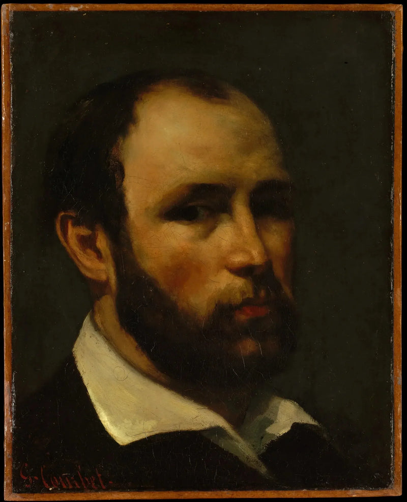 Porträt eines Mannes - Gustave Courbet