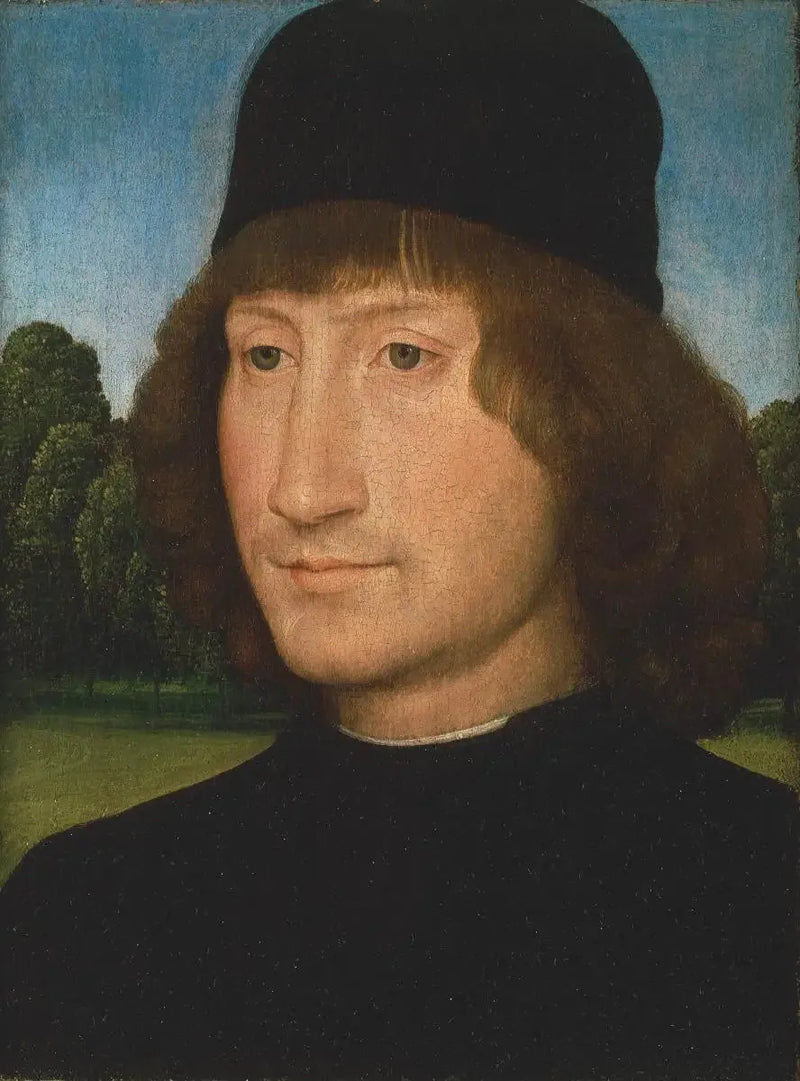 Porträt eines Mannes - Hans Memling