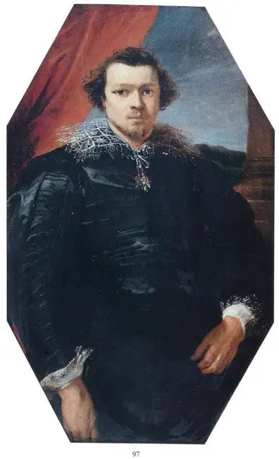 Porträt eines unbekannten Mannes, früher Jasper de Charles de Nieuwenhove genannt - Antoine van Dyck