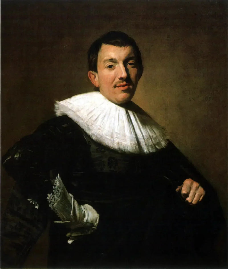 Porträt eines unbekannten Mannes - Frans Hals
