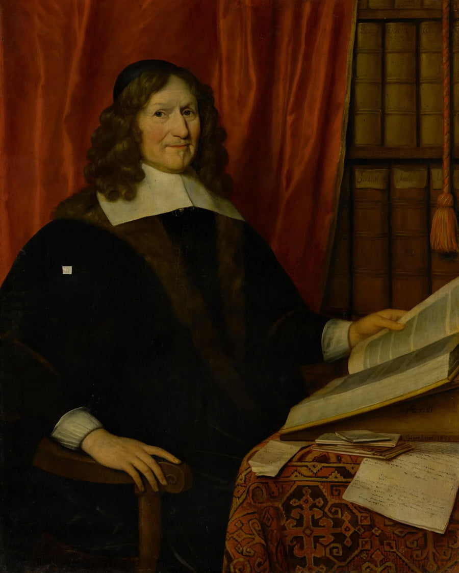 Porträt eines unbekannten Mannes - Gerrit van Honthorst