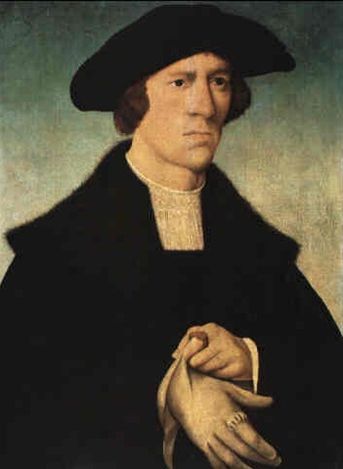 Porträt eines unbekannten Mannes - Joos van Cleve