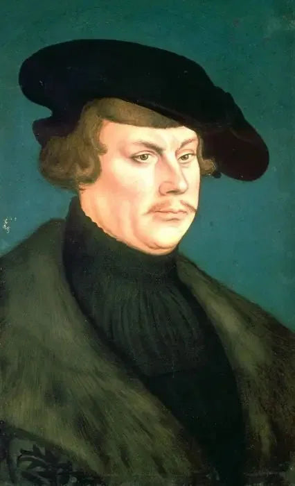 Porträt eines unbekannten Mannes - Lucas Cranach der Ältere
