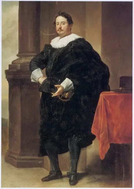 Porträt eines unbekannten Mannes, um 1626-1632 - Antoine van Dyck