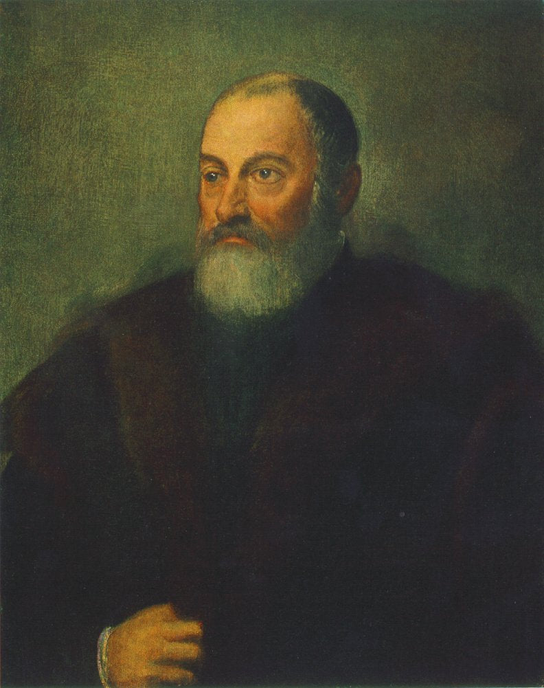 Porträt eines Mannes - Jacopo Tintoretto