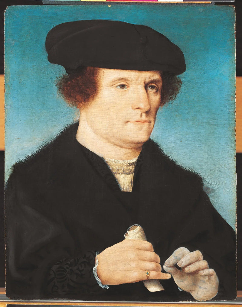 Porträt eines Mannes - Joos van Cleve