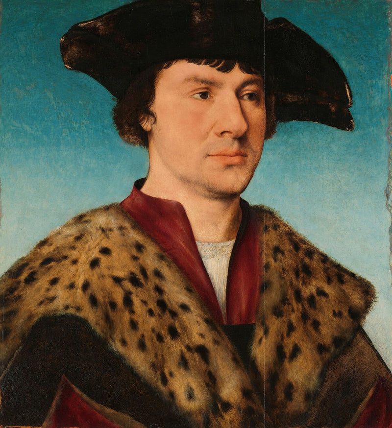 Portrait eines Mannes - Joos van Cleve