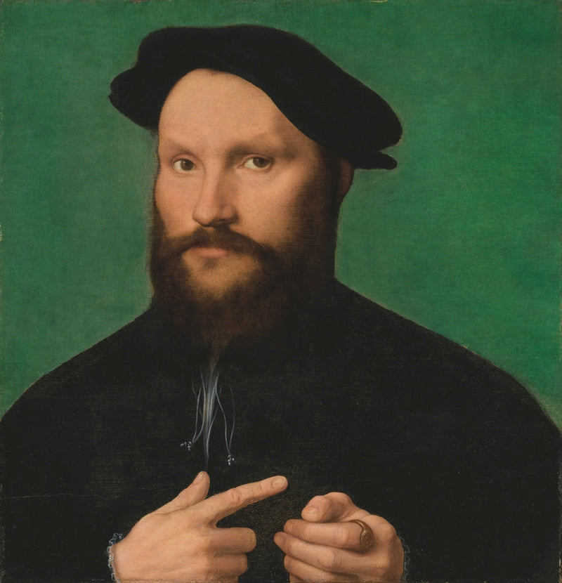 Porträt eines Mannes - Joos van Cleve