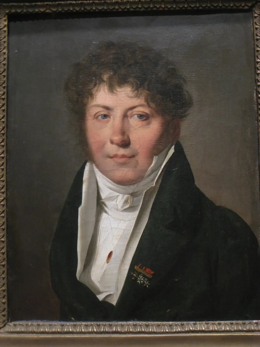Portrait d'un homme - Louis-Léopold Boilly image 1 reproduction artisanale de tableau