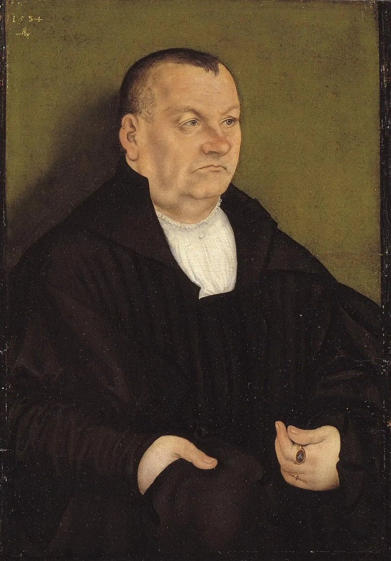 Porträt eines Mannes - Lucas Cranach der Ältere