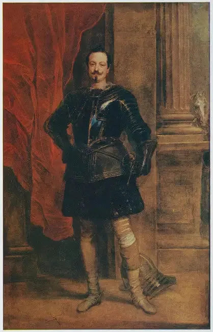 Portrait eines Mannes, vielleicht Filippo van Spinola - Antoine van Dyck