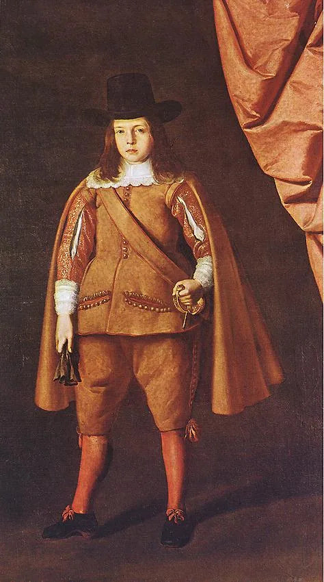 Porträt eines jungen Aristokraten (Juan Francisco de la Cerda Enríquez de Ribera, Marquis von Cogolludo) - Francisco de Zurbarán
