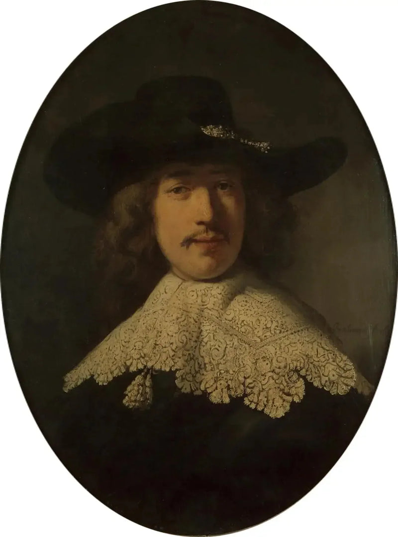 Porträt eines jungen Junggesellen - Rembrandt