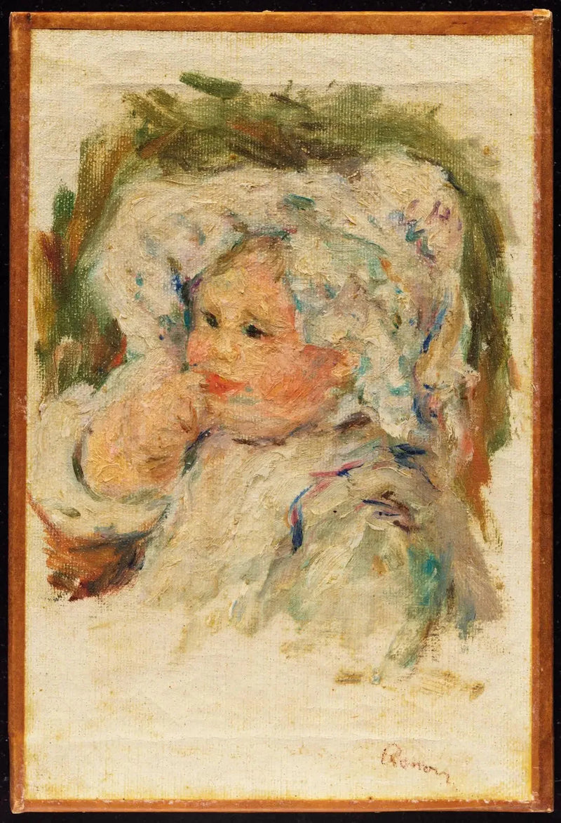 Porträt eines jungen Kindes - Pierre-Auguste Renoir