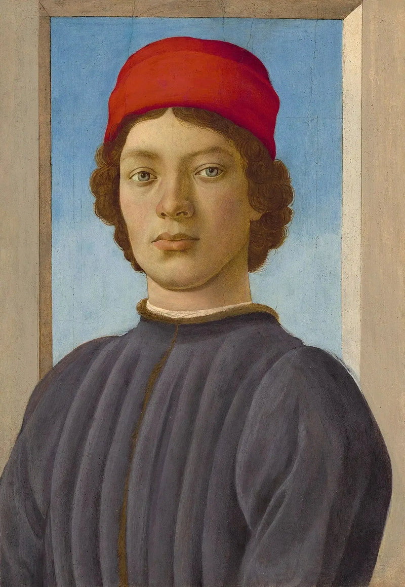 Porträt eines jungen Mannes - Filippino Lippi
