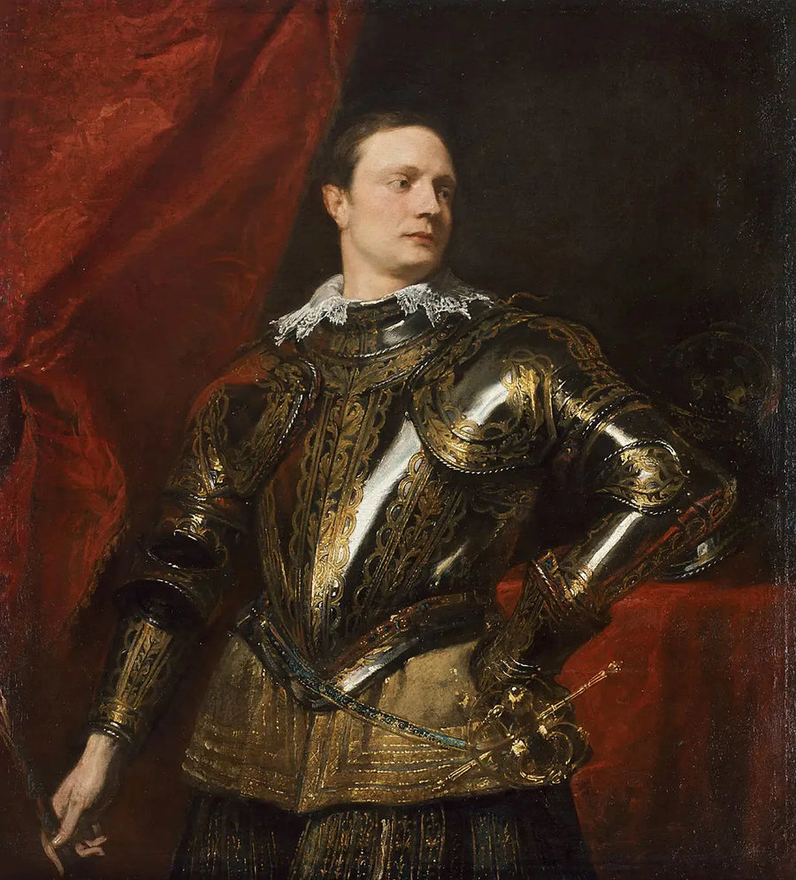 Porträt eines jungen Generals - Antoine van Dyck
