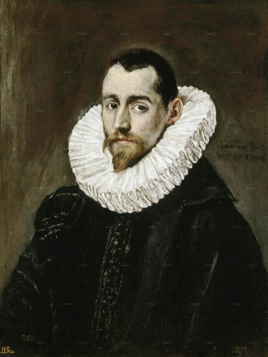 Portrait eines jungen Edelmanns - El Greco
