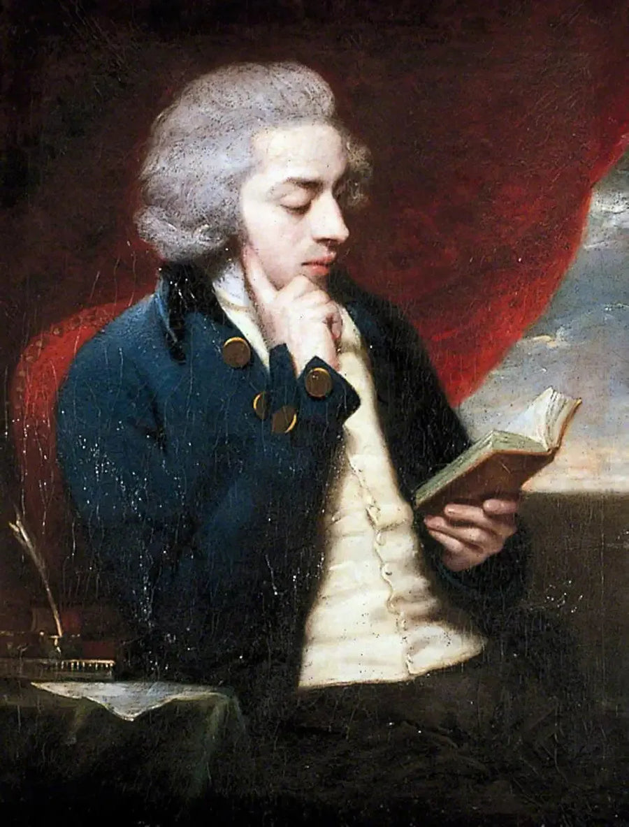 Portrait eines jungen Edelmanns, der liest (vielleicht William Beckford) - Joshua Reynolds