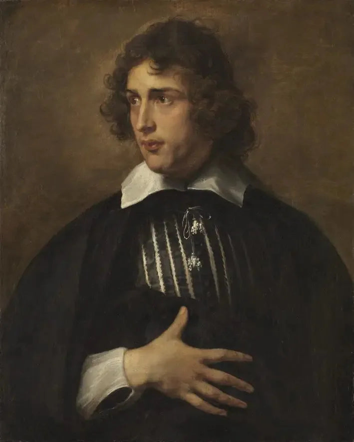 Portrait eines jungen Mannes - Antoine van Dyck