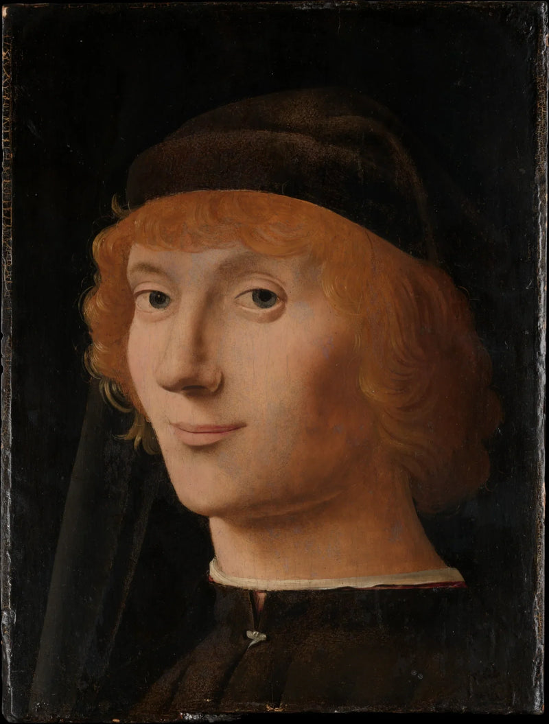 Porträt eines jungen Mannes - Antonello da Messina