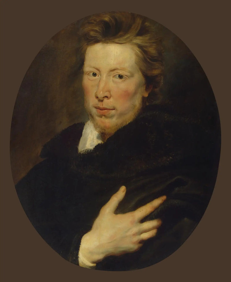 Porträt eines jungen Mannes (Porträt von George Gaidge) - Peter Paul Rubens