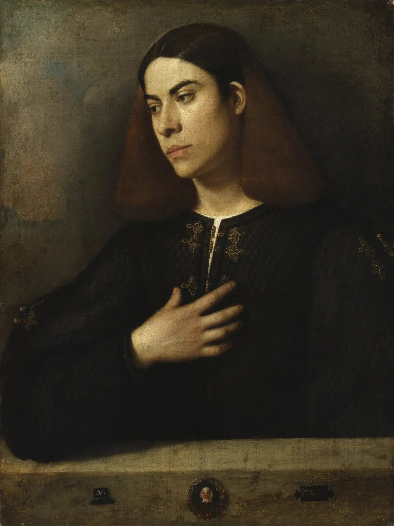 Porträt eines jungen Mannes - Giorgione
