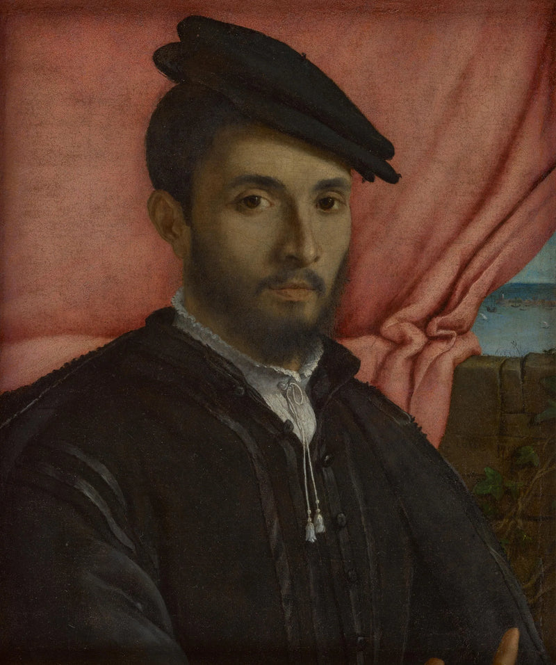Porträt eines jungen Mannes - Lorenzo Lotto