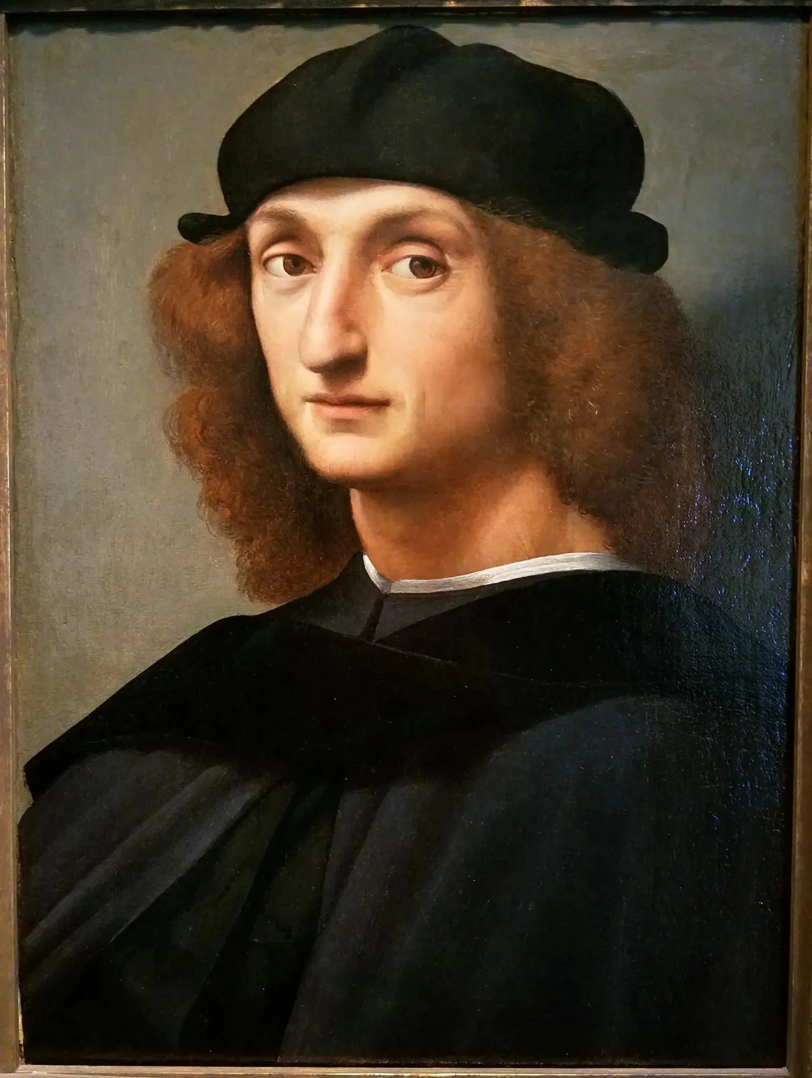 Portrait d'un jeune homme - Raphaël Sanzio image 1 reproduction de peinture à l’huile