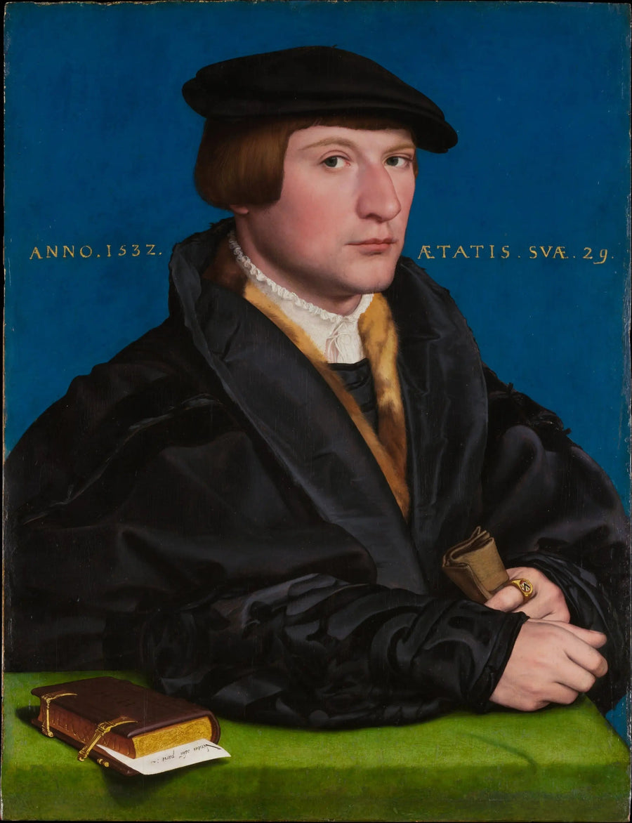 Portrait eines Familienmitglieds Wedigh, wahrscheinlich Hermann Wedigh (gestorben 1560) - Hans Holbein der Jüngere