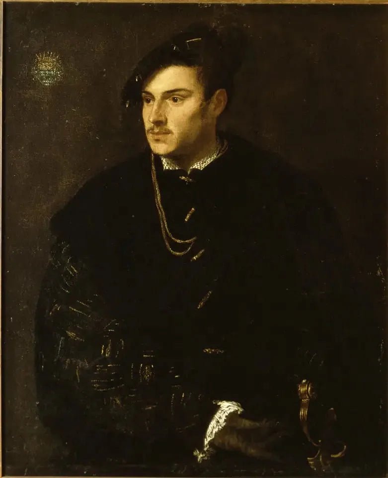 Portrait eines Mitglieds des Hauses Farnèse - Titian