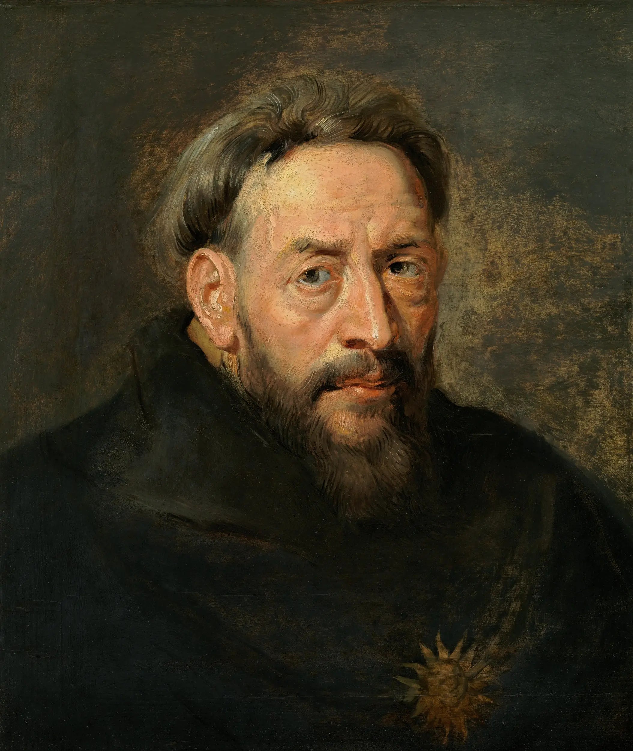 Portrait d'un moine capucin - Peter Paul Rubens image 1 reproduction réalisée par Alpha Reproduction