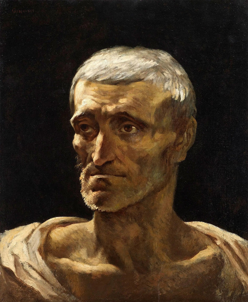 Porträt eines Schiffbrüchigen - Théodore Géricault