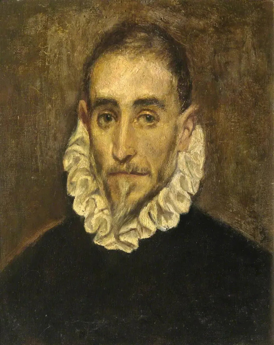 Porträt eines älteren Adligen - El Greco
