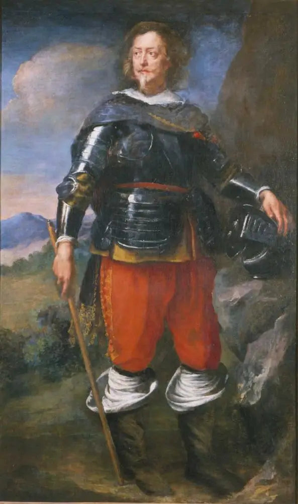 Portrait eines Adligen - Antoine van Dyck