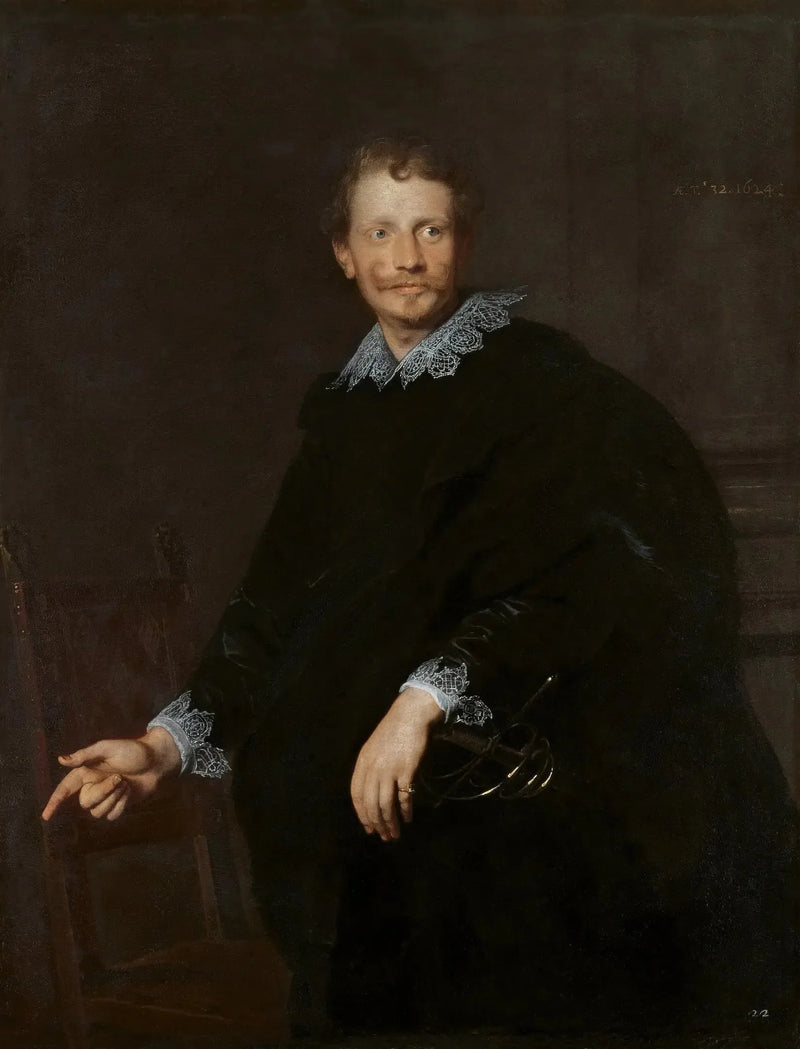 Portrait eines genuesischen Adligen, 1624 - Antoine van Dyck