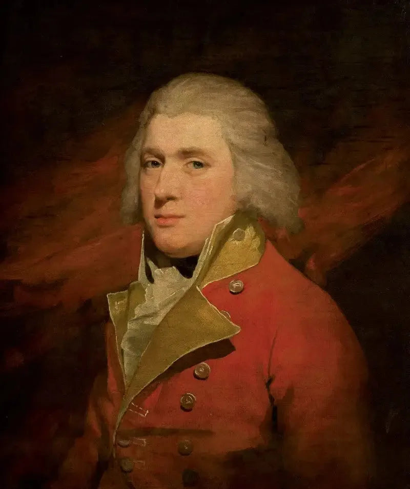 Portrait eines Offiziers - Henry Raeburn