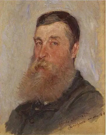 Portrait d'un peintre anglais, Bordighera - Claude Monet image 1 copie de tableau peinte à la main