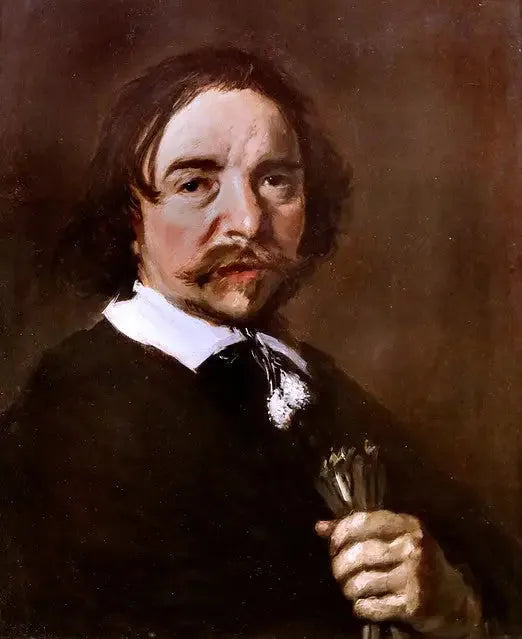 Portrait eines alten Mannes mit düsterem Ausdruck - Frans Hals