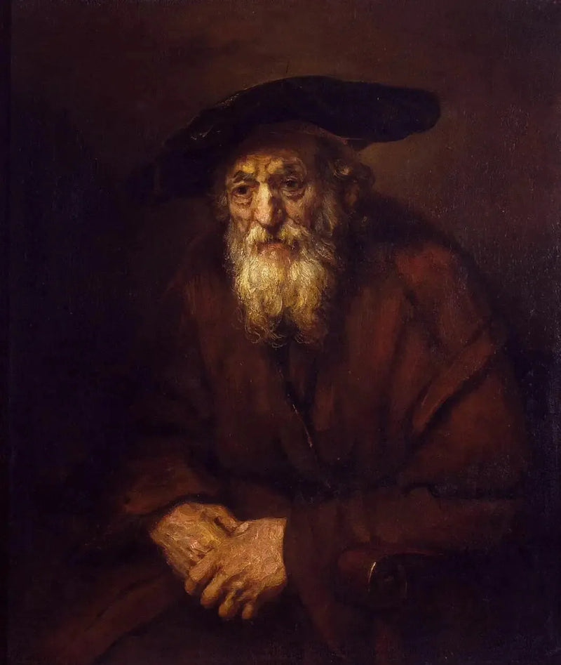 Porträt eines alten Mannes - Rembrandt