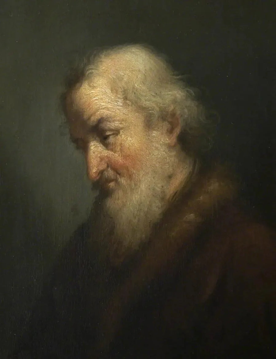 Porträt eines alten Mannes - Rembrandt