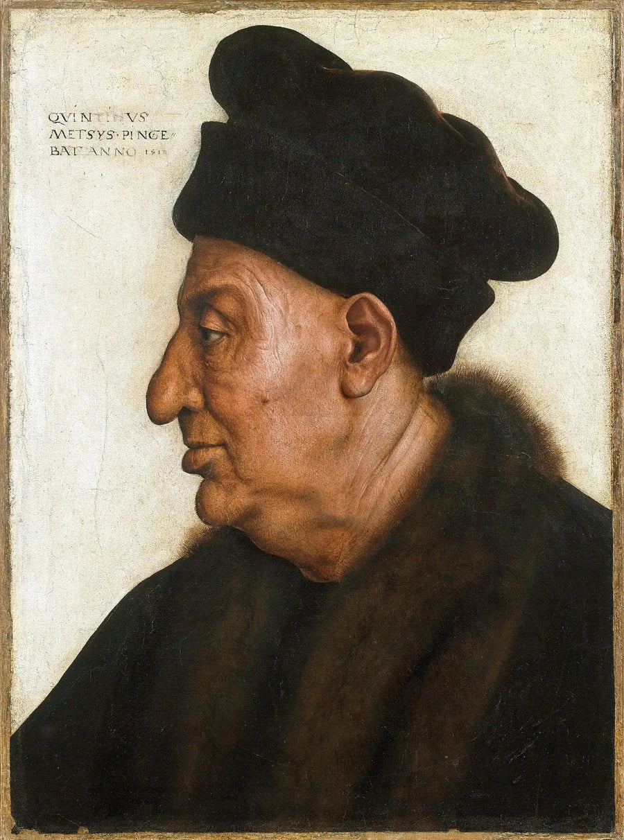 Porträt eines alten Mannes - Quentin Metsys