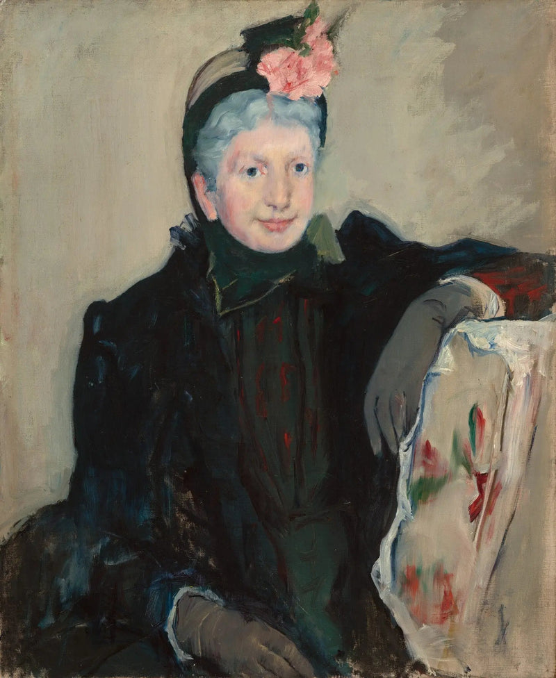 Porträt einer älteren Dame - Mary Cassatt
