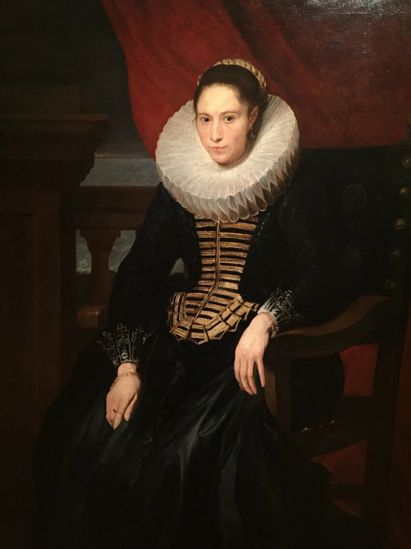 Portrait einer Dame - Antoine van Dyck