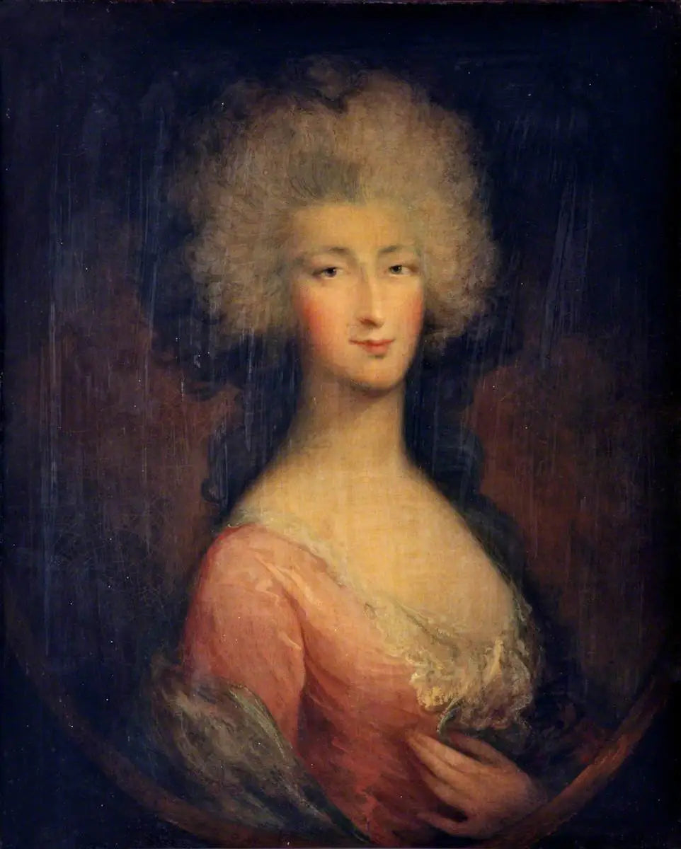 Portrait d'une dame (appelée « Mme Elliott, vers 1758–1823 ») - Thomas Gainsborough image 1 reproduction réalisée par Alpha Reproduction
