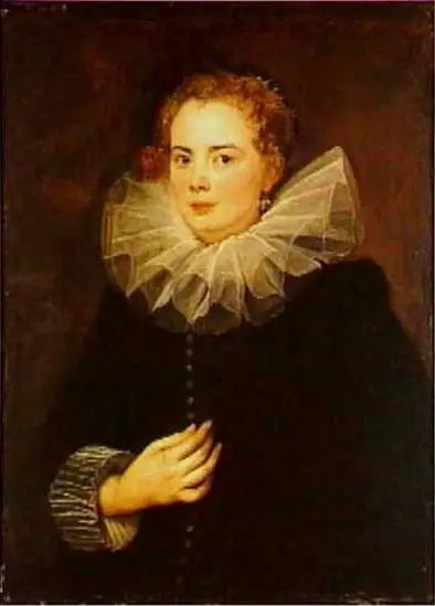Portrait einer Dame aus Genua, um 1625-1626 - Antoine van Dyck